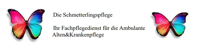 Logo Die Schmeterlingspflege - Ambulanter Pflegedienst