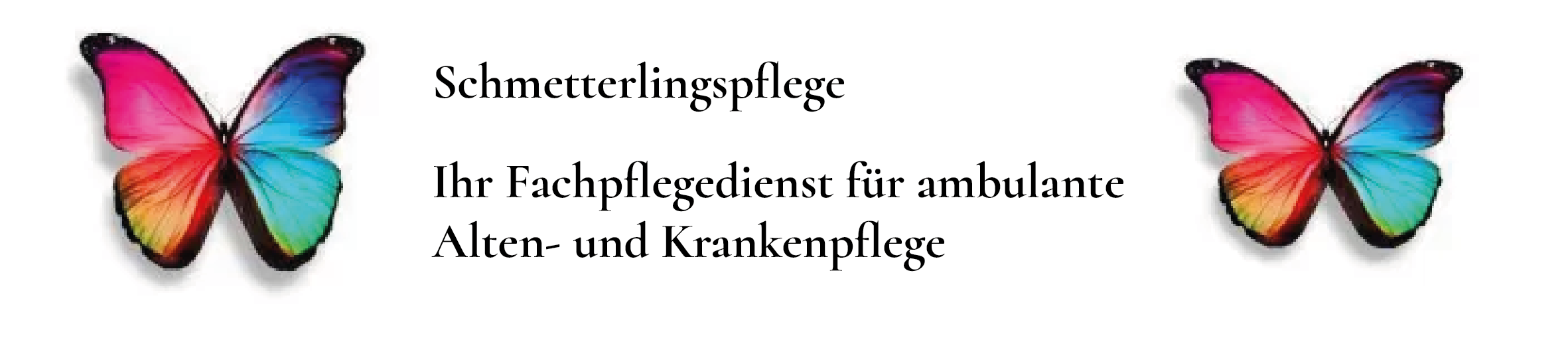 Logo Die Schmeterlingspflege - Ambulanter Pflegedienst